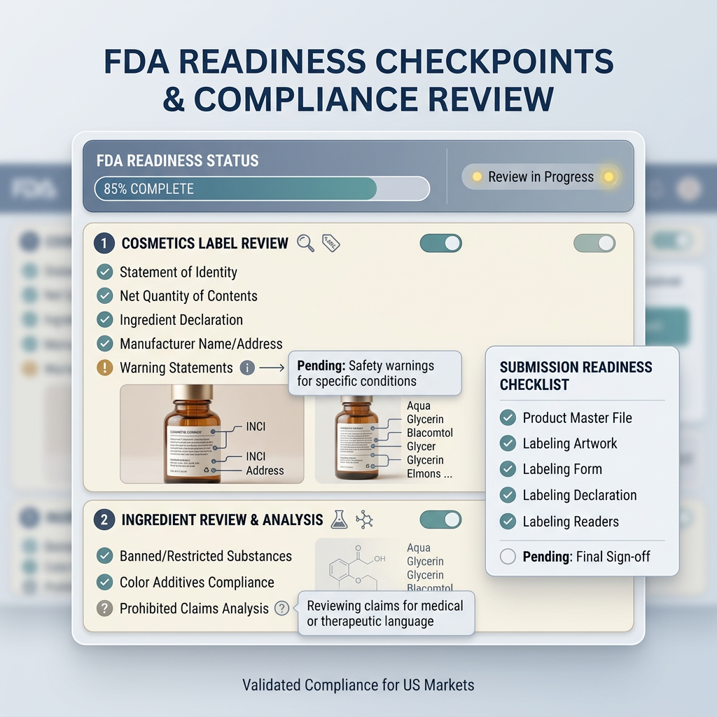 FDA checkpoint feature visual